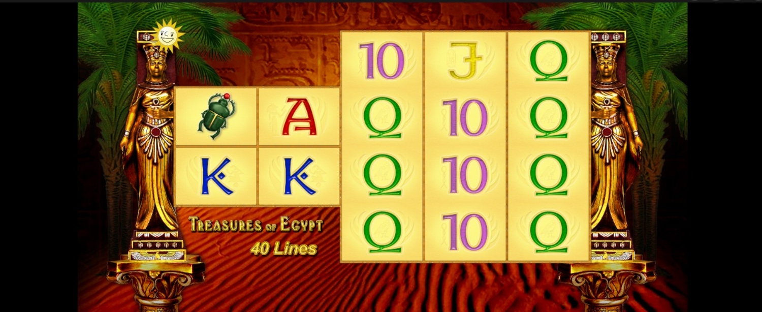 Treasures of Egypt Slot Gameplay