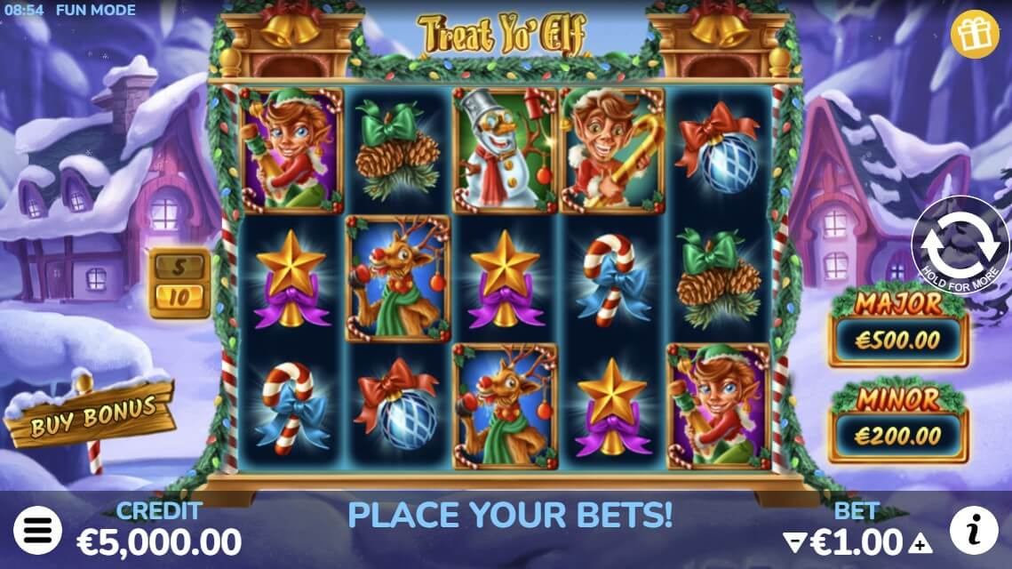 Treat Yo' Elf Slot Gameplay