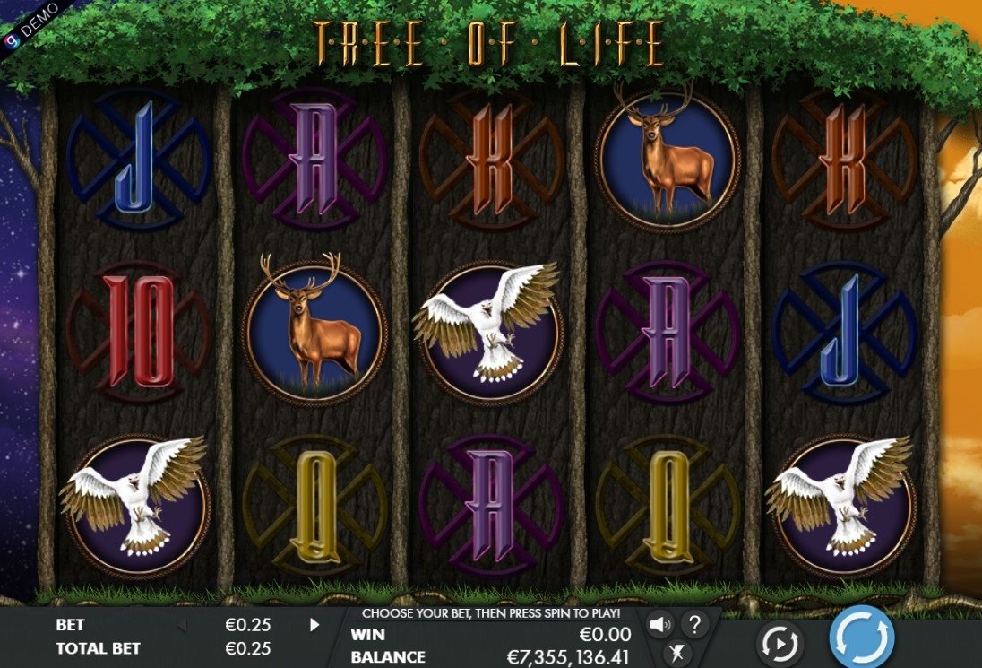 Tree of Life Slot Gameplay