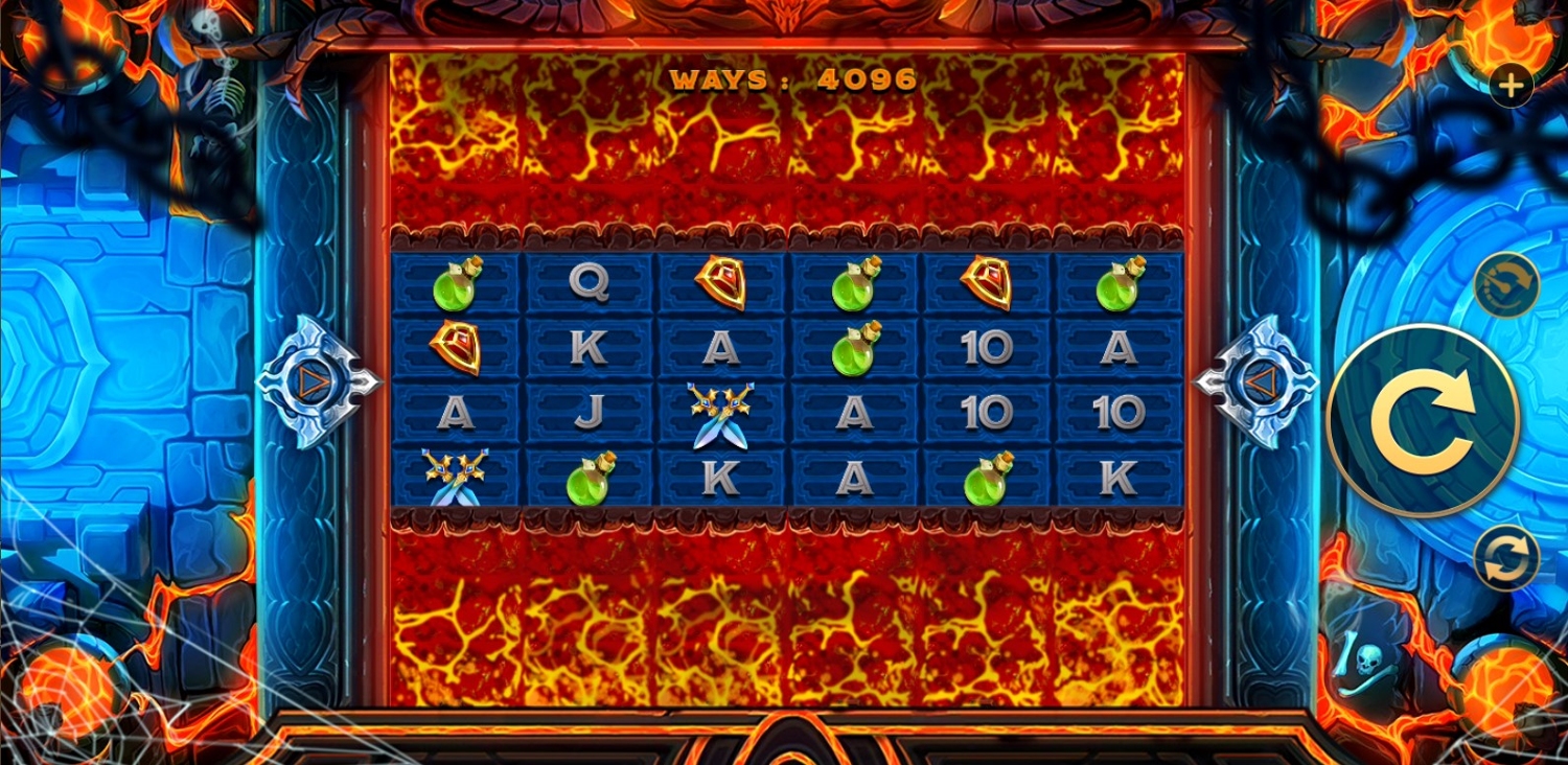 Trial By Fire Slot Gameplay