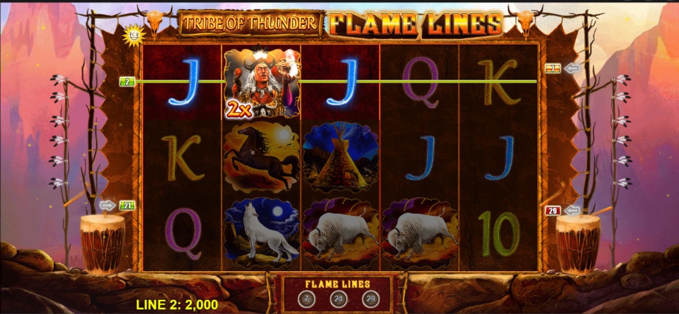 Tribe of Thunder Slot Gameplay