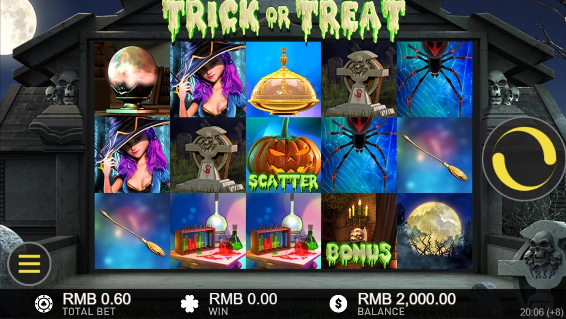 Trick or Treat Slot Gameplay