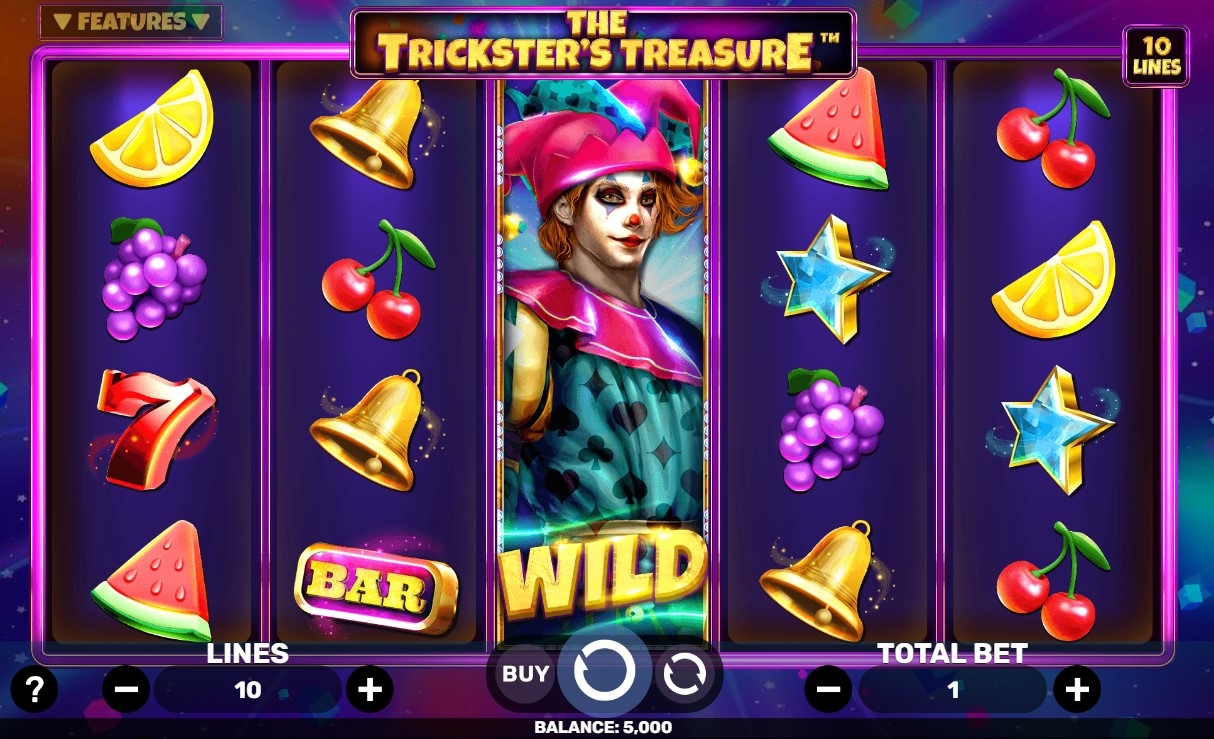 Trickster's Treasure Slot Gameplay