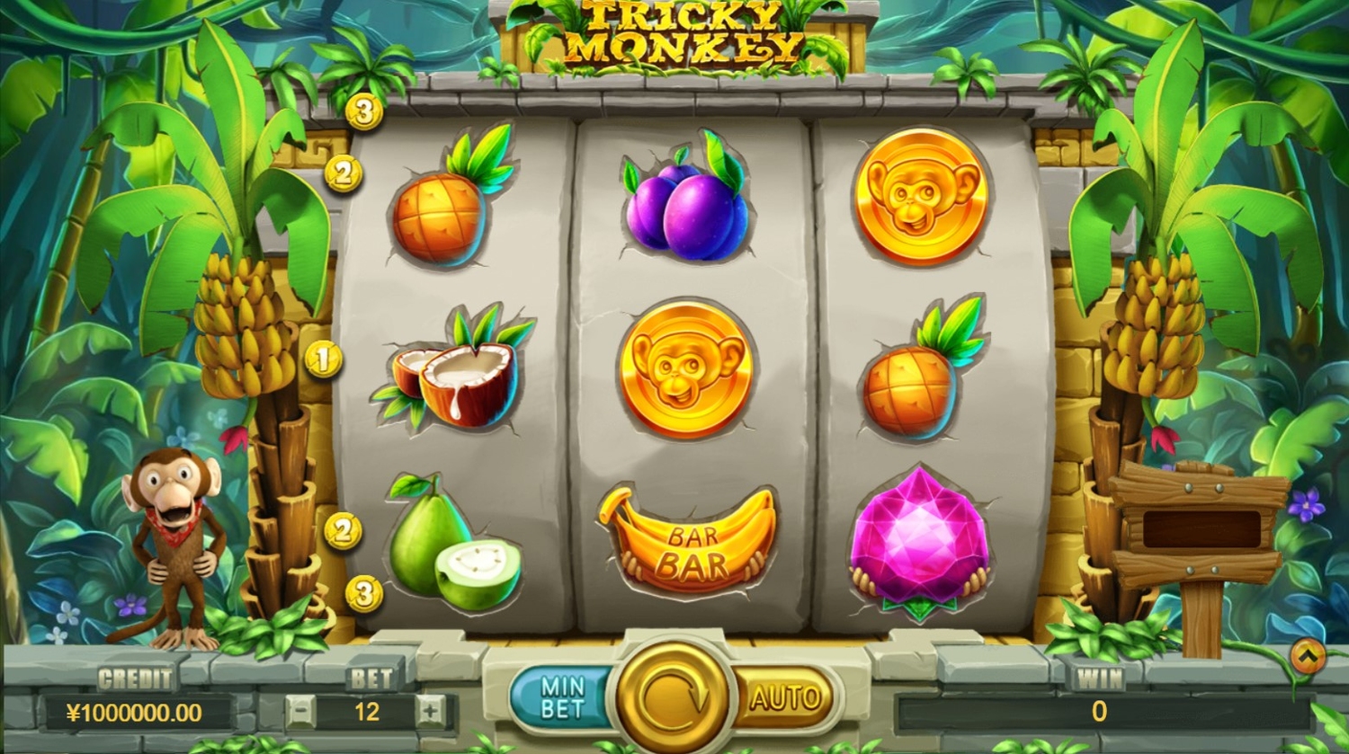 Tricky Monkey Slot Gameplay