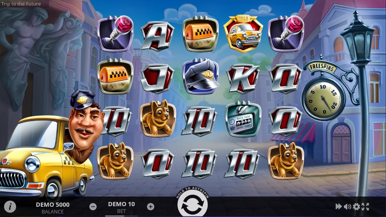 Trip to the Future Slot Gameplay