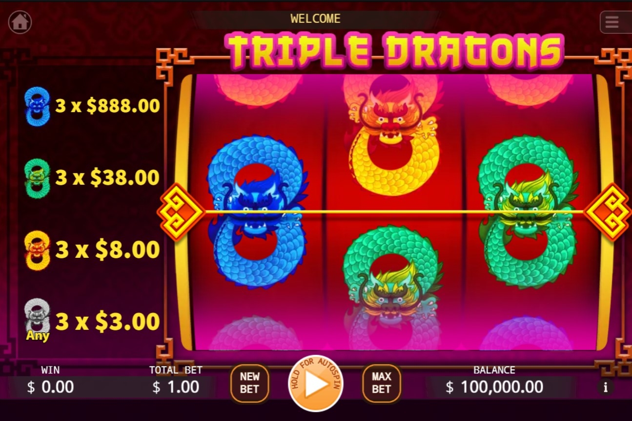 Triple Dragons Slot Gameplay