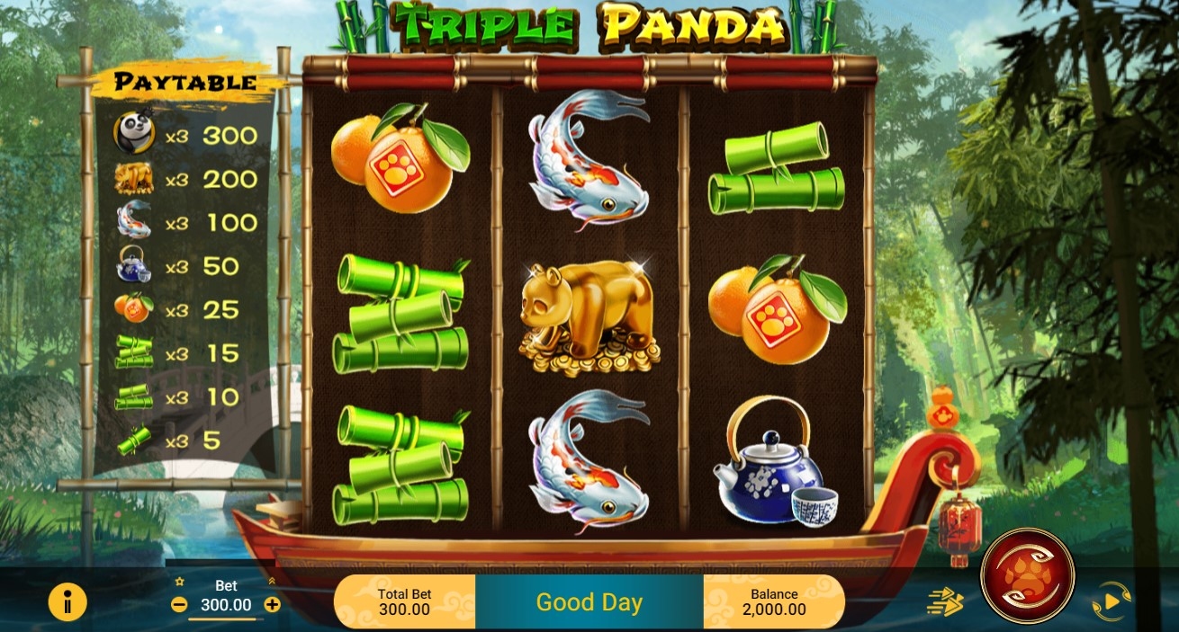 Triple Panda Slot Gameplay