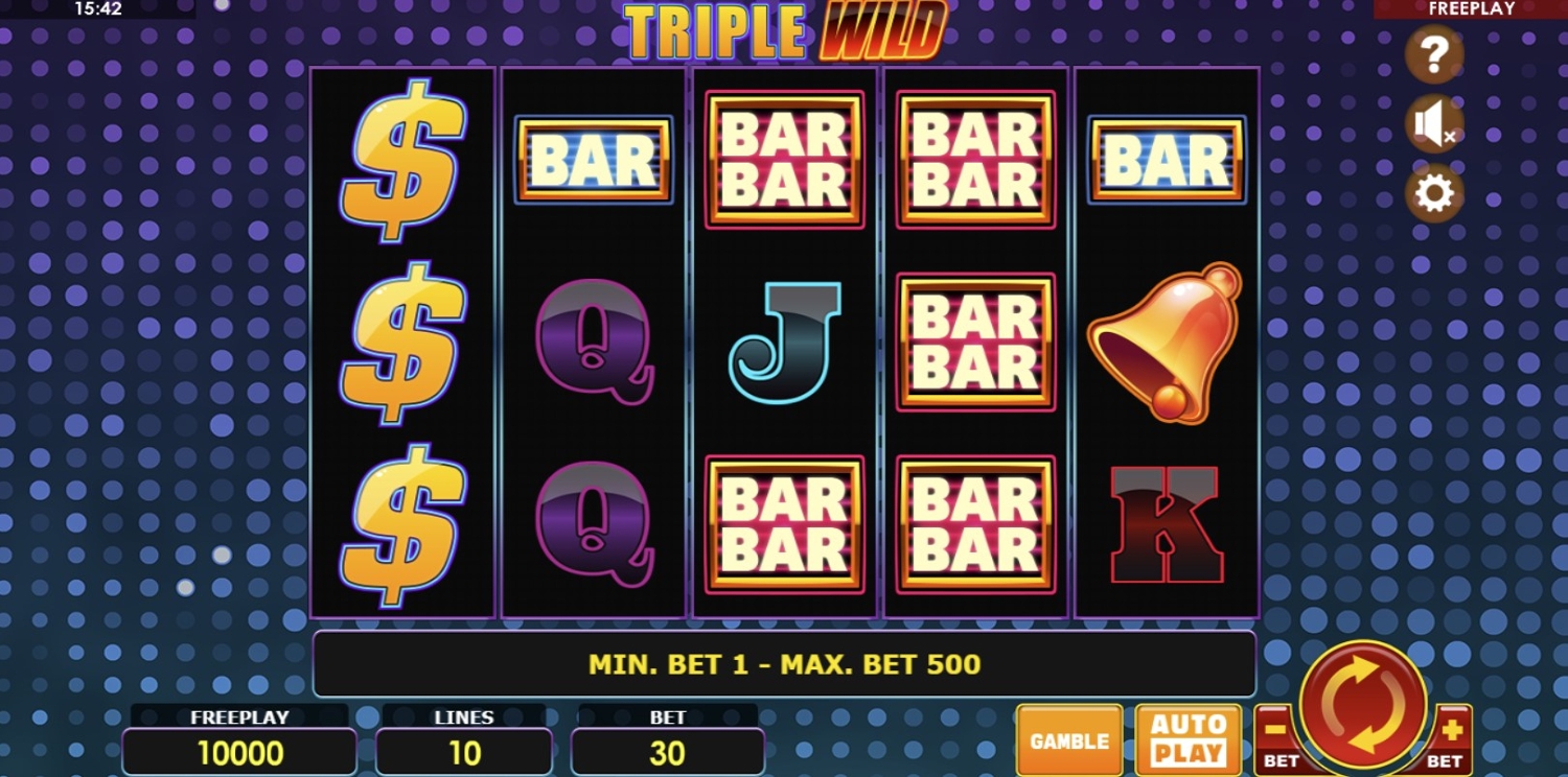 Triple Wild Slot Gameplay