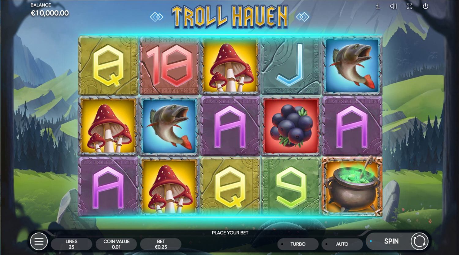Troll Haven Slot Gameplay