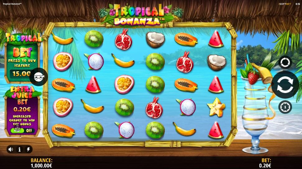 Tropical Bonanza Slot Gameplay
