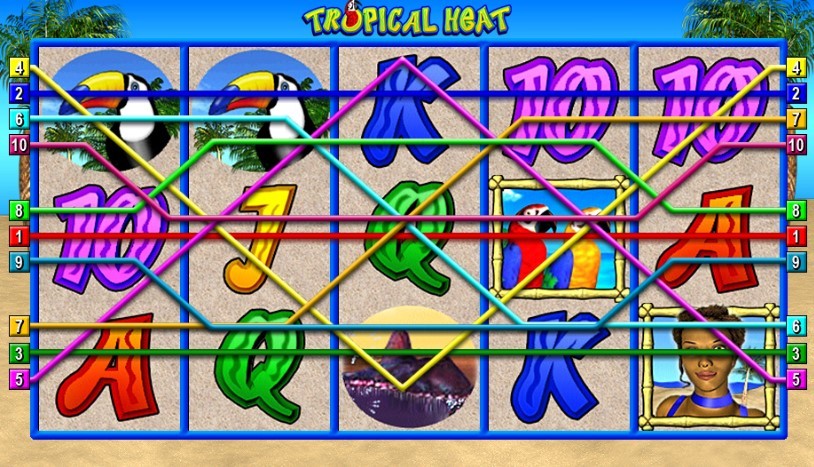 Tropical Heat Slot Gameplay