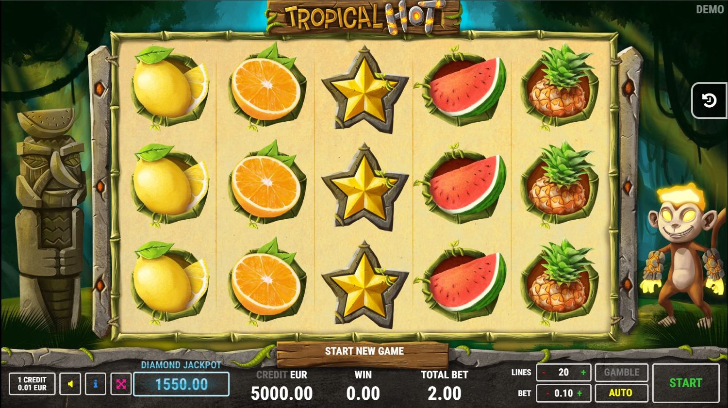Tropical Hot Slot Gameplay