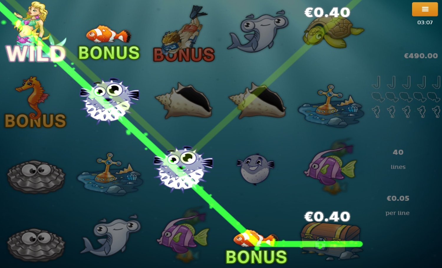 Tropicana Slot Gameplay