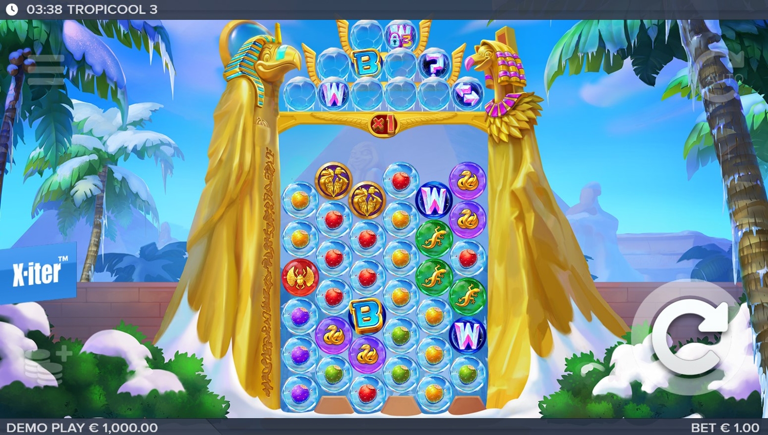 Tropicool 3 Slot Gameplay