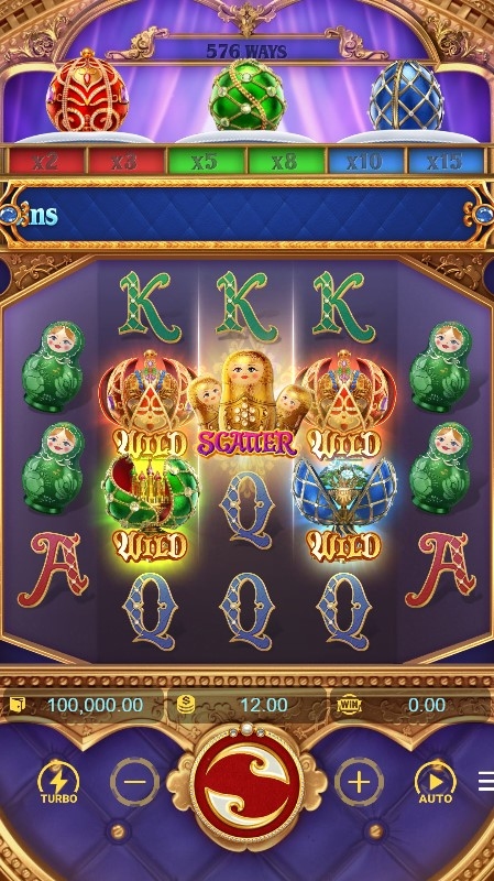Tsar Treasures Slot Gameplay