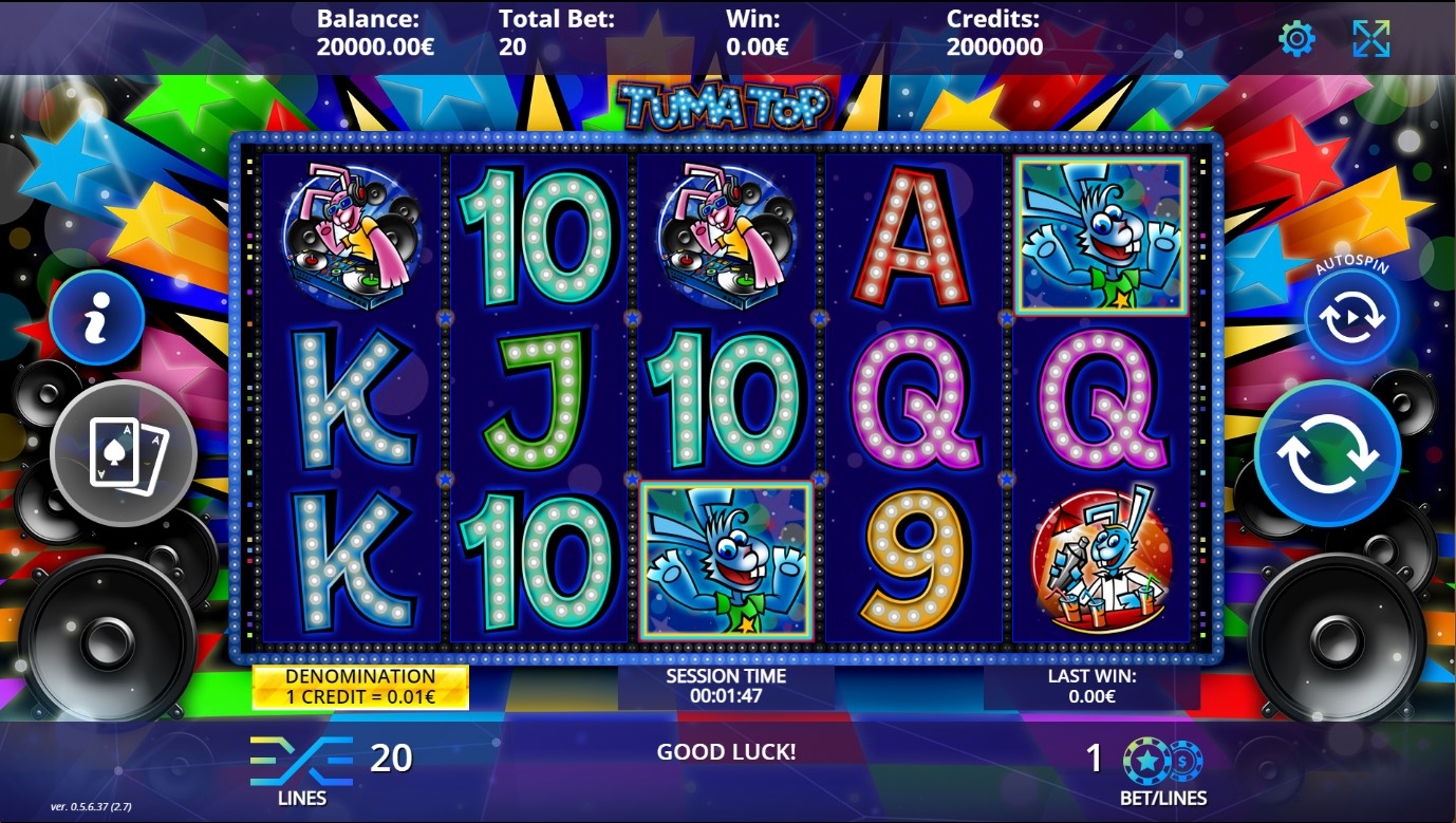 Tumatop Slot Gameplay