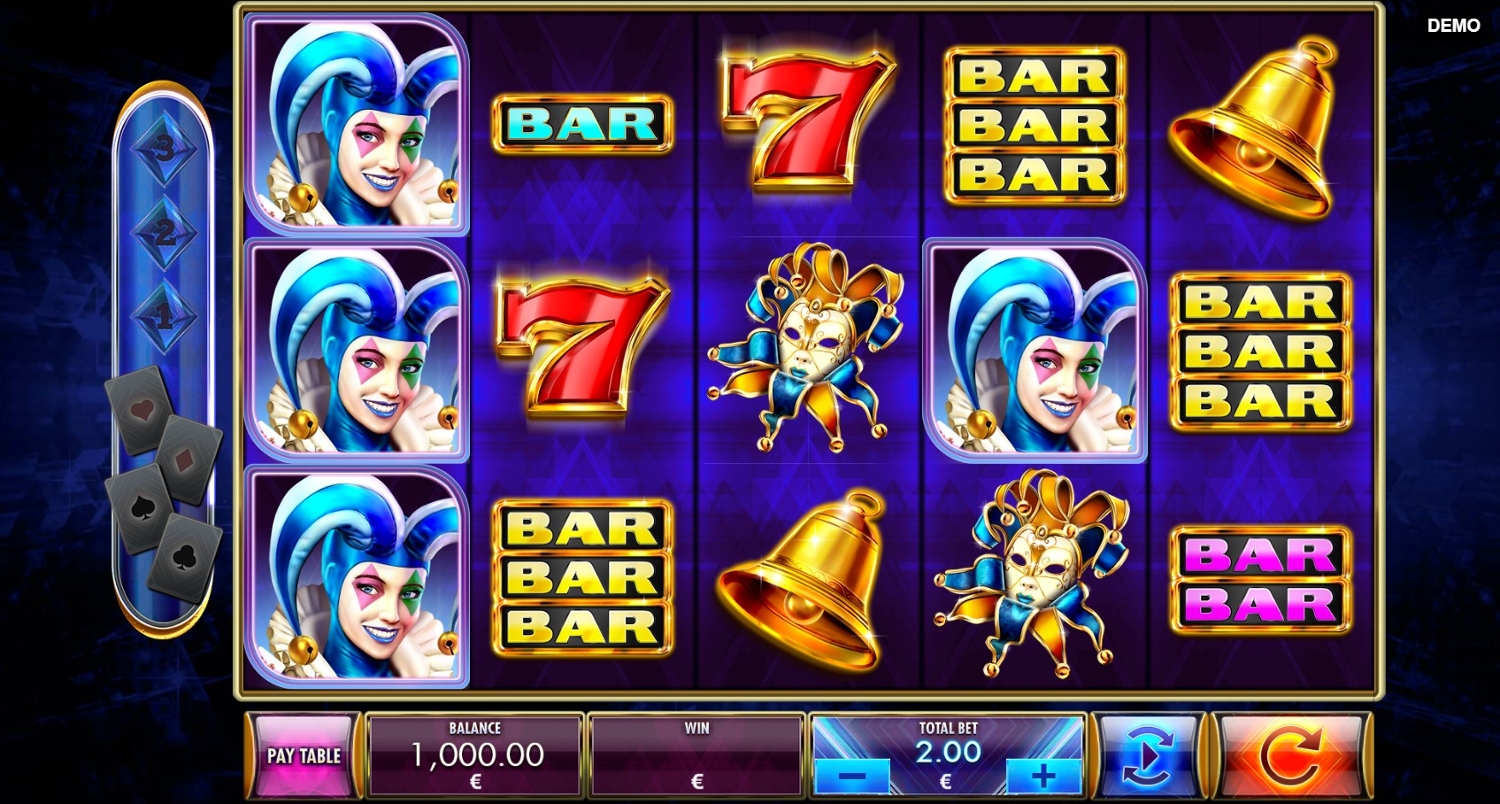 Twin Harlequin Slot Gameplay