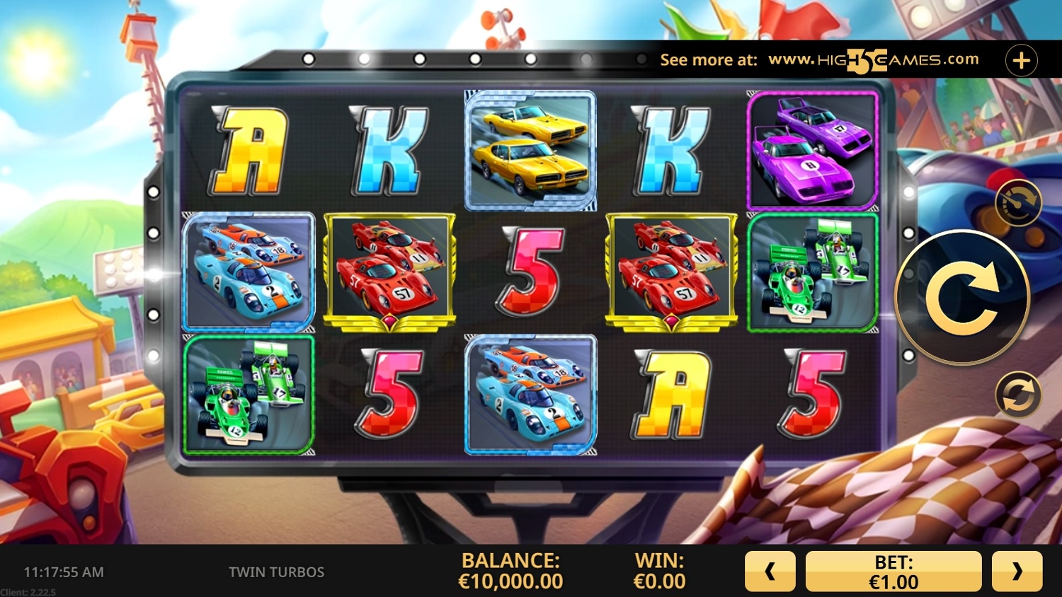 Twin Turbos Slot Gameplay