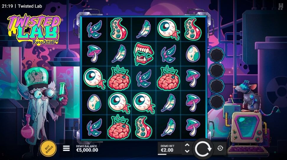 Twisted Lab Slot Gameplay