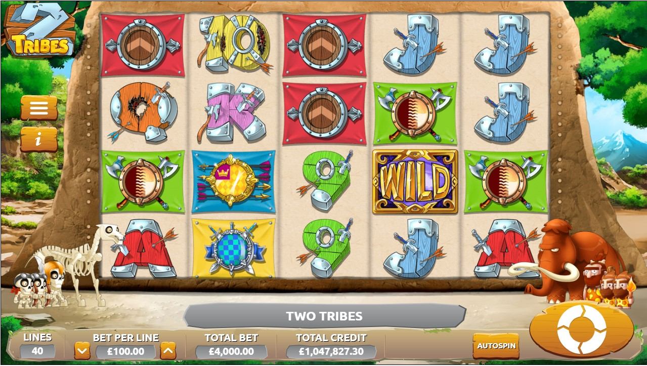 Two Tribes Slot Gameplay