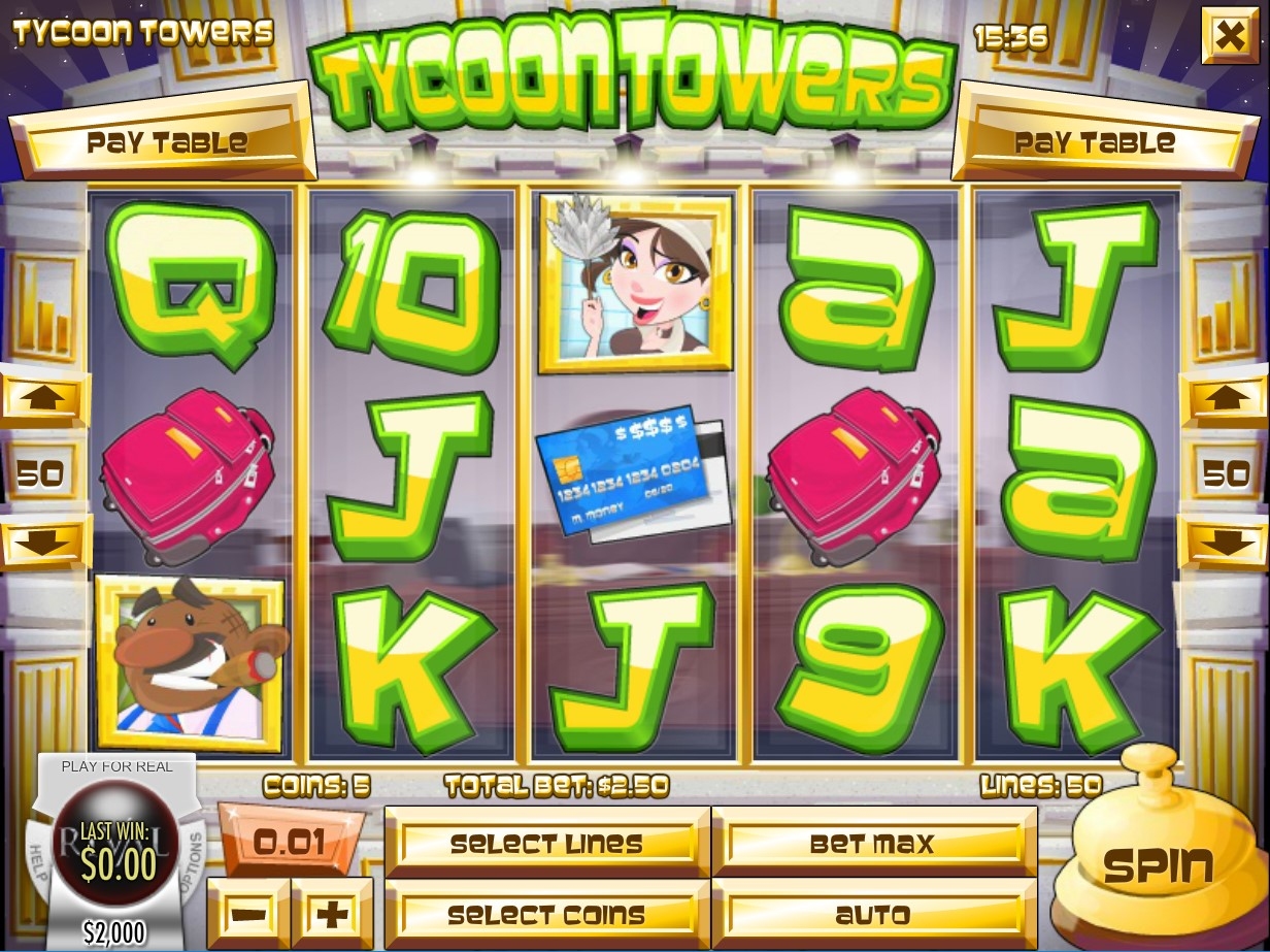 Tycoon Towers Slot Gameplay