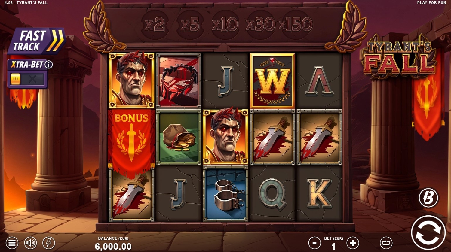 Tyrant's Fall Slot Gameplay