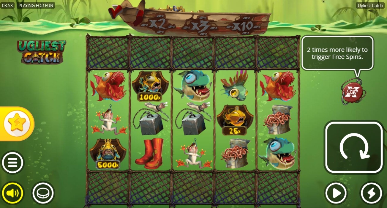 Ugliest Catch Slot Gameplay