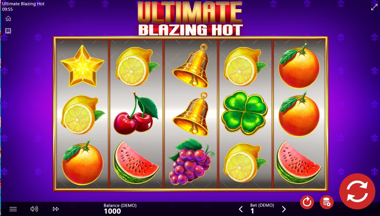 Ultimate Blazing Hot Slot Gameplay