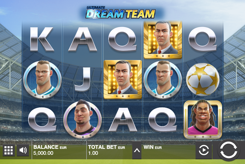 Ultimate Dream Team Slot Gameplay