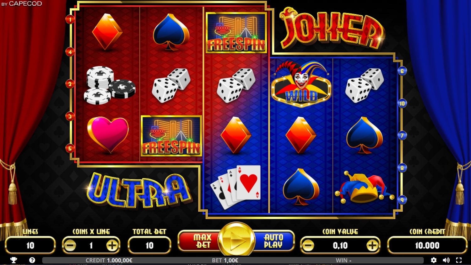 Ultra Joker Slot Gameplay