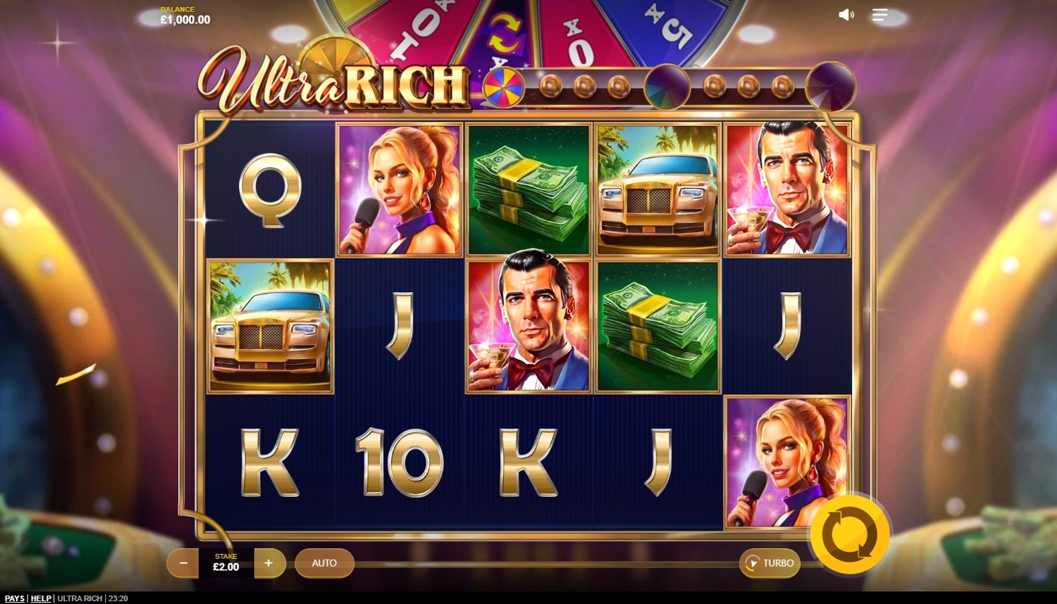 Ultra Rich Slot Gameplay
