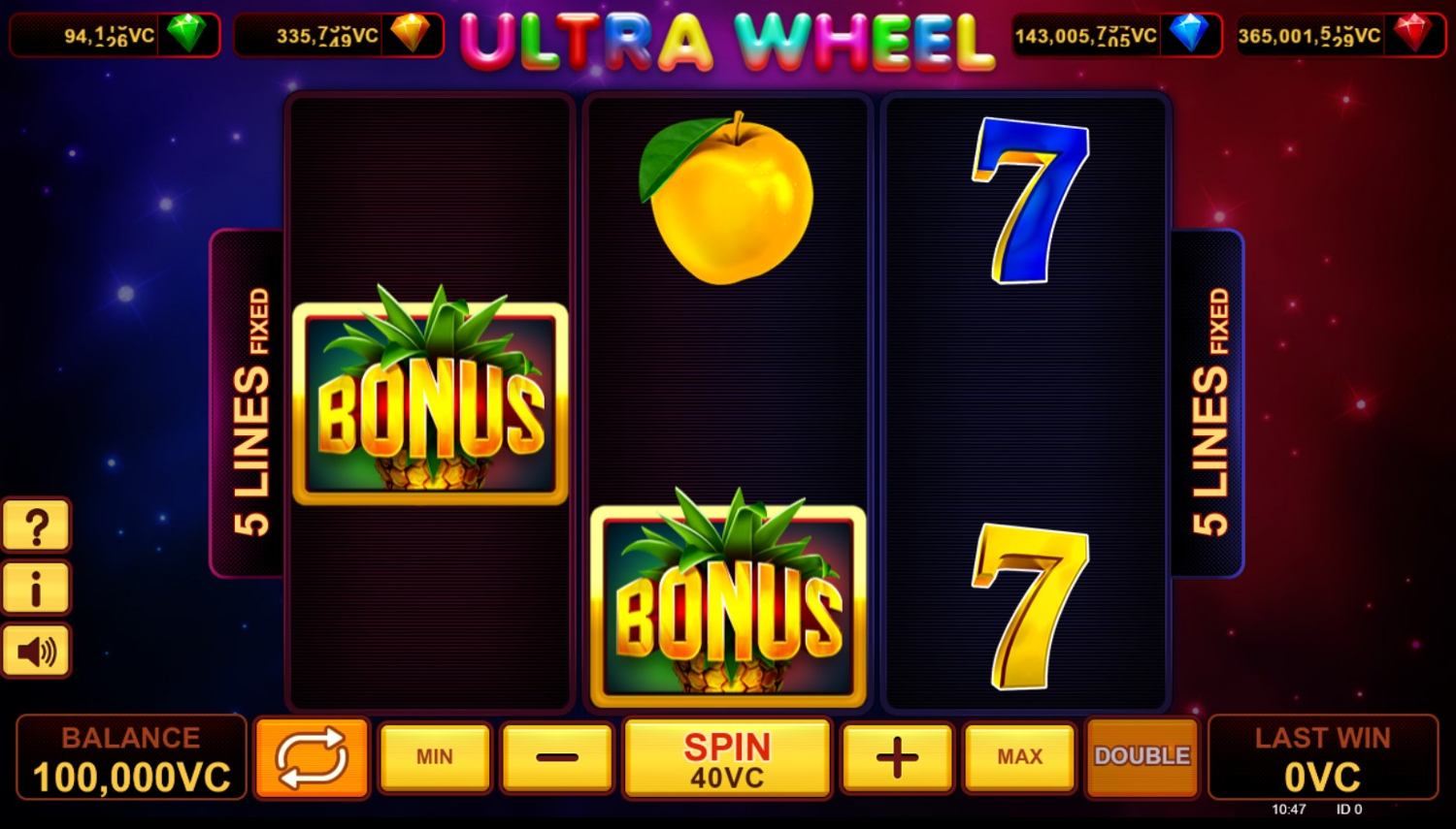 Ultra Wheel Slot Gameplay