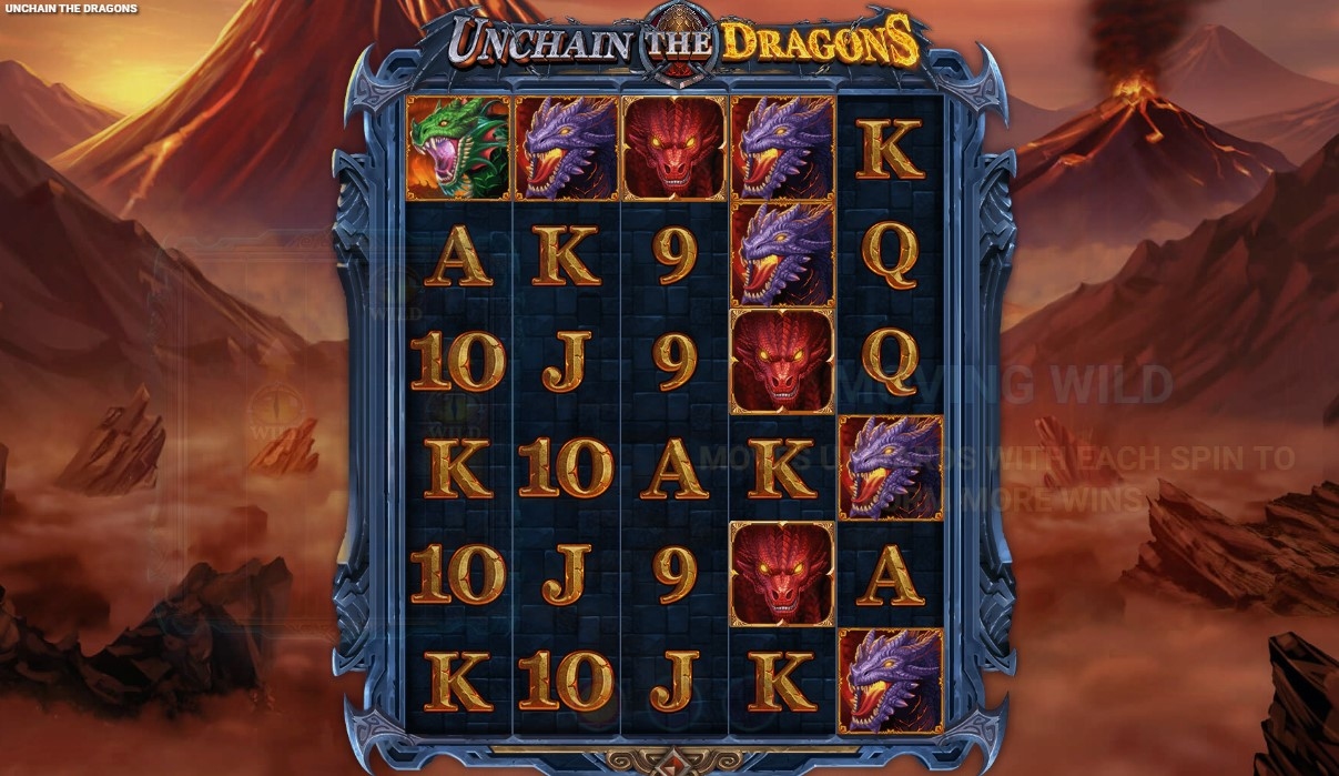 Unchain The Dragons Slot Gameplay