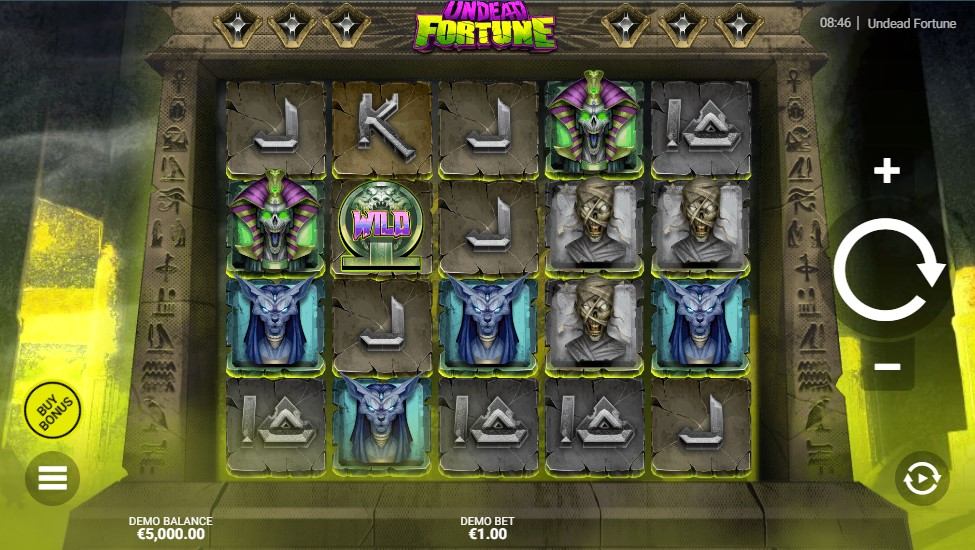 Undead Fortune Slot Gameplay