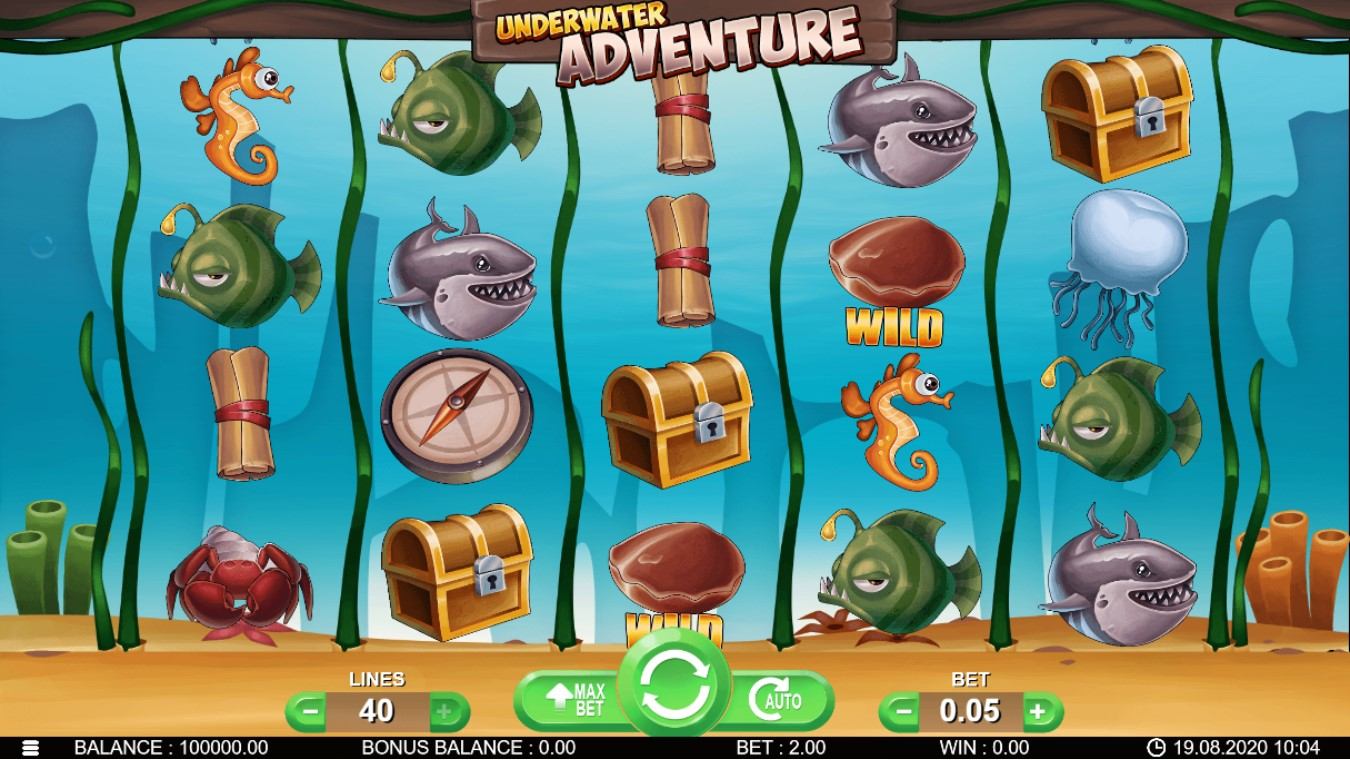 Underwater Adventure Slot Gameplay