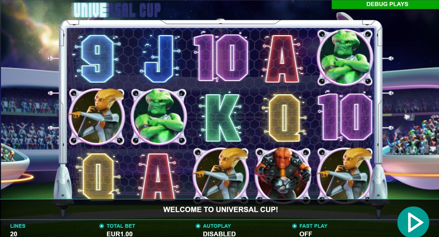 Universal Cup Slot Gameplay