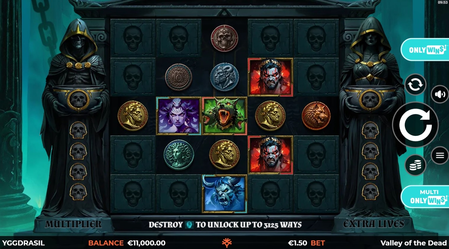 Valley of the Dead Slot Gameplay