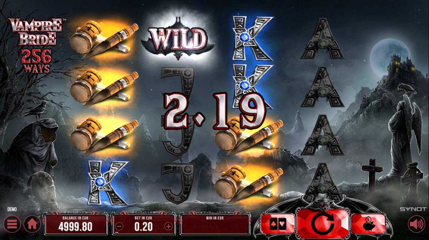 Vampire Bride Slot Gameplay