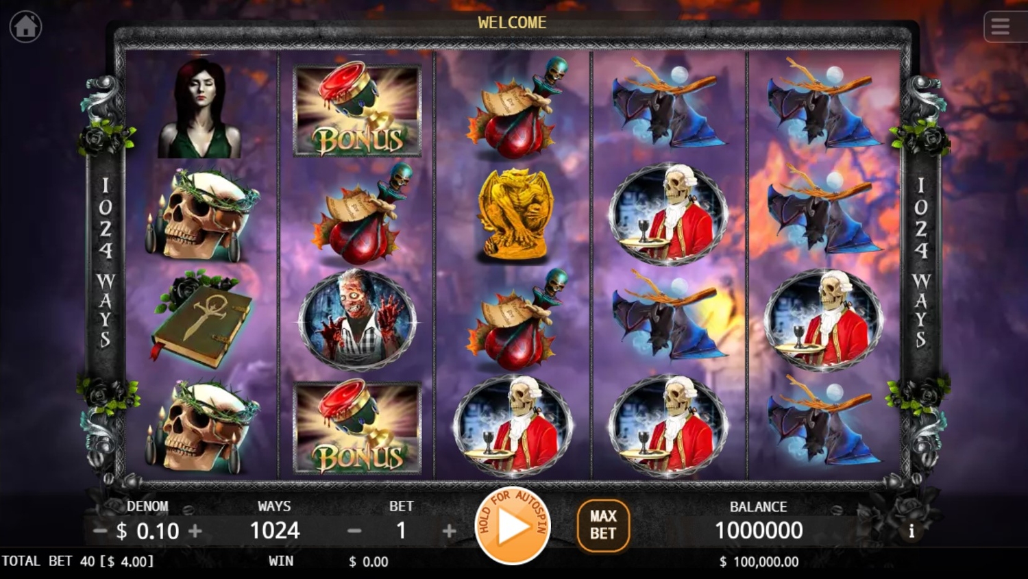 Vampire's Tale Slot Gameplay