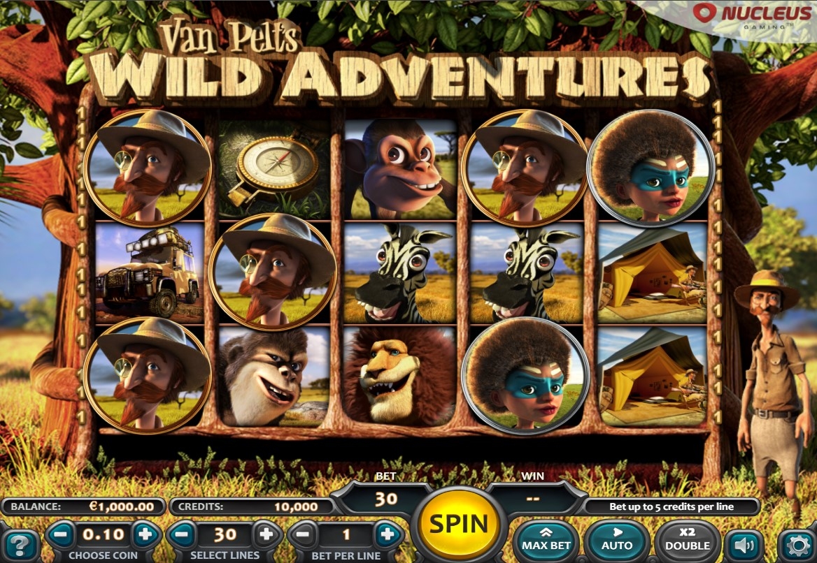 Van Pelts Wild Adventures Slot Gameplay