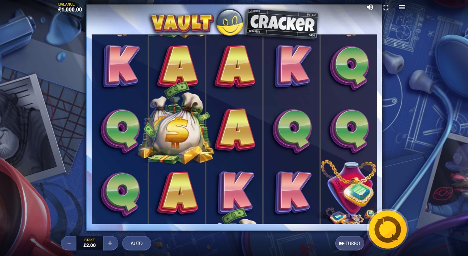 Vault Cracker Slot Gameplay