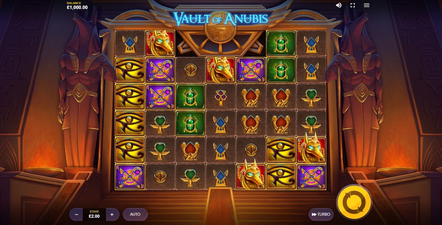 Vault of Anubis Slot Gameplay