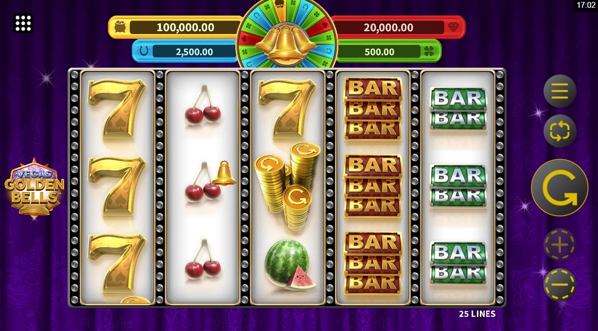 Vegas Golden Bells Slot Gameplay