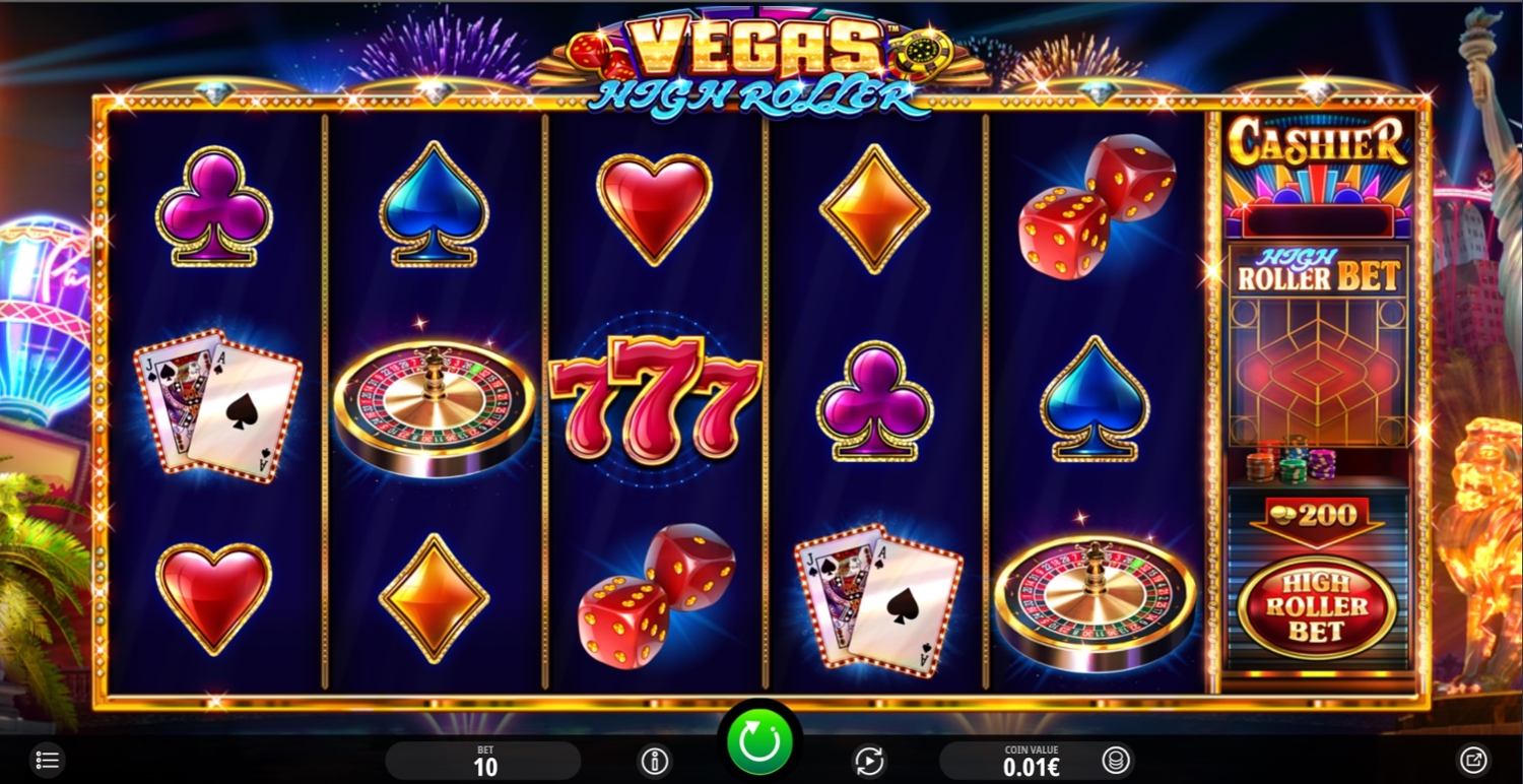 Vegas High Roller Slot Gameplay