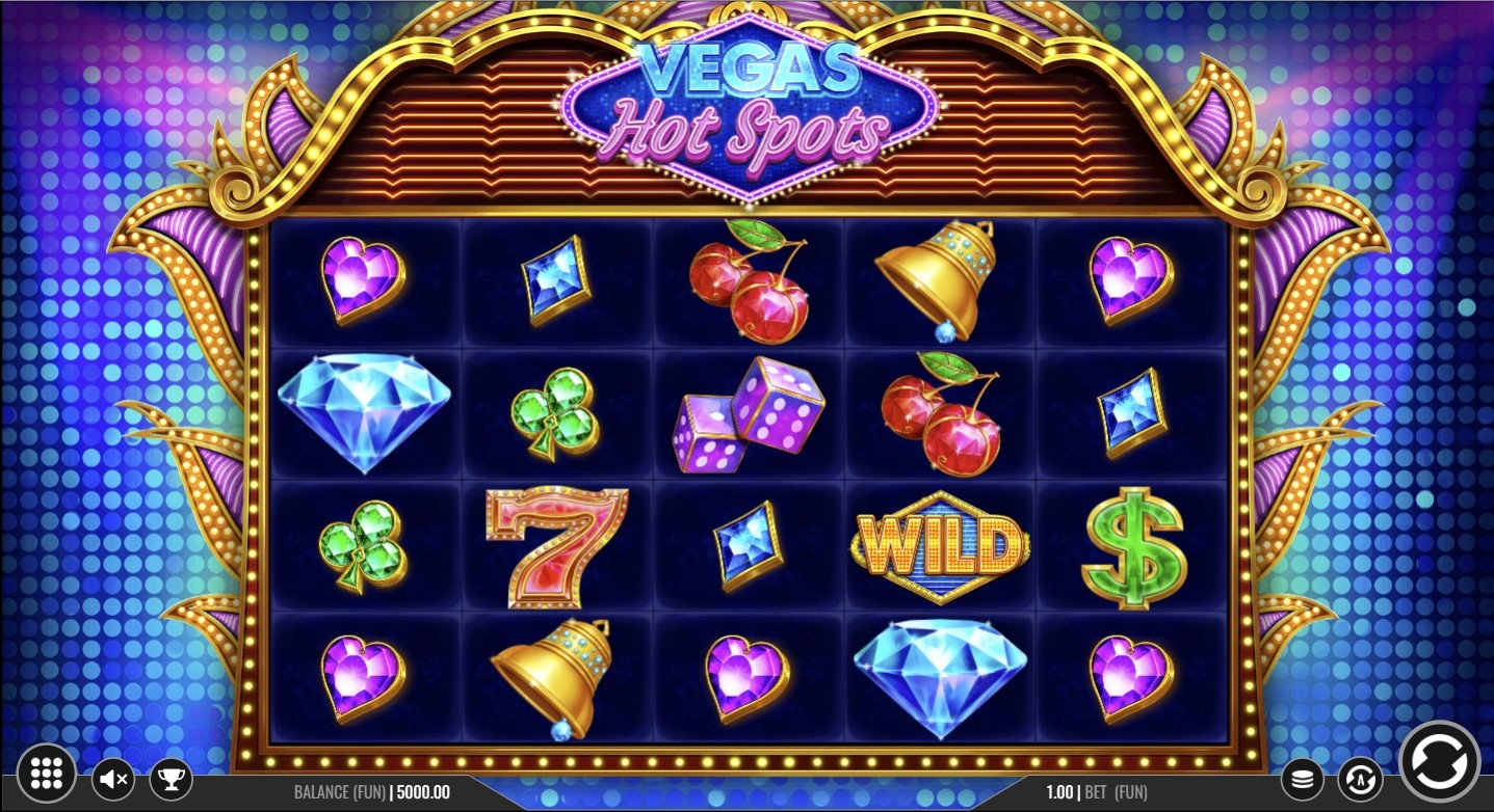Vegas Hot Spots Slot Gameplay