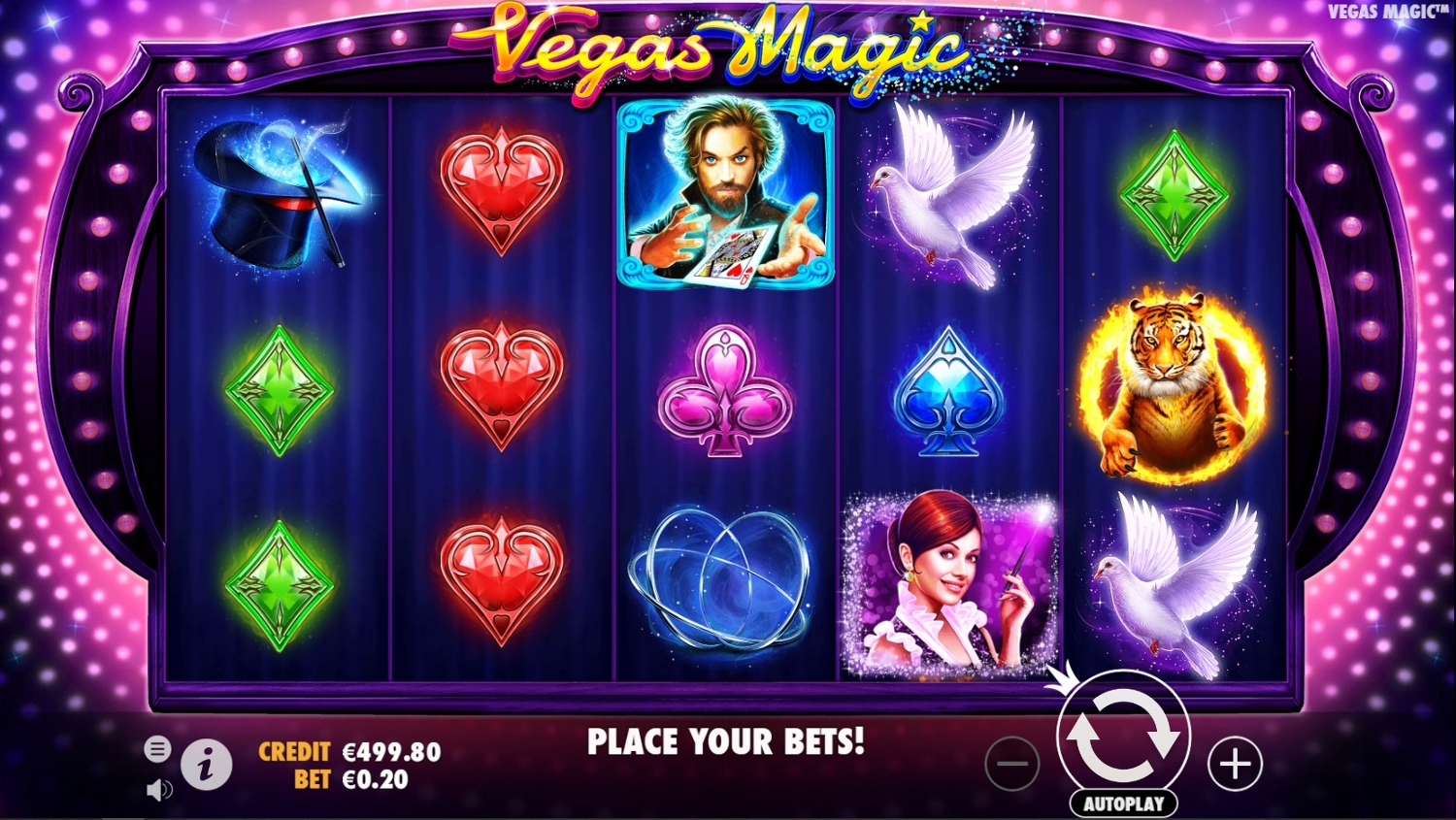 Vegas Magic Slot Gameplay