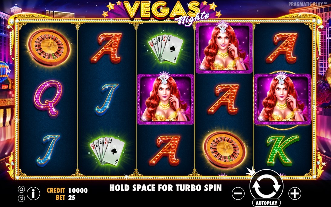 Vegas Nights Slot Gameplay