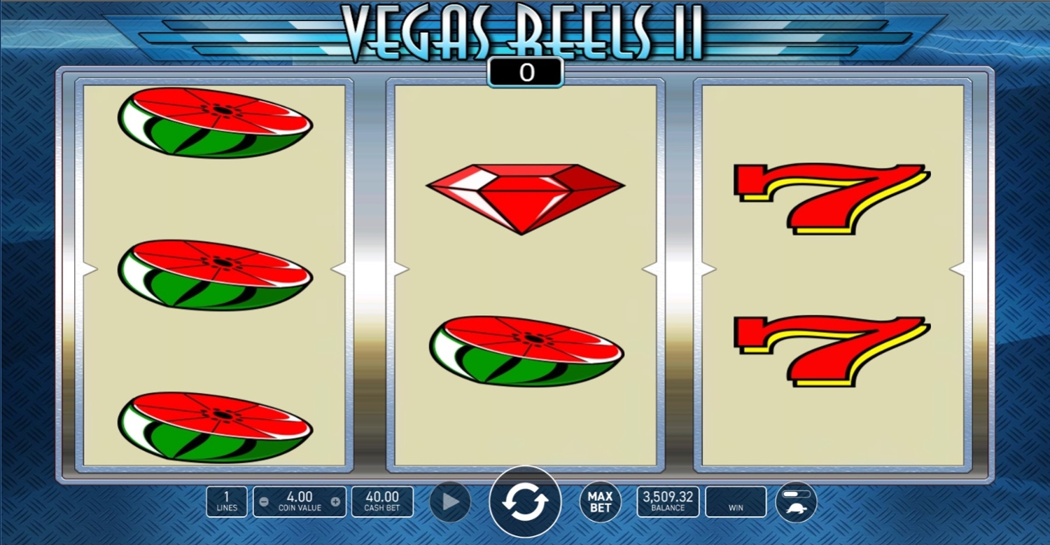 Vegas Reels II Slot Gameplay