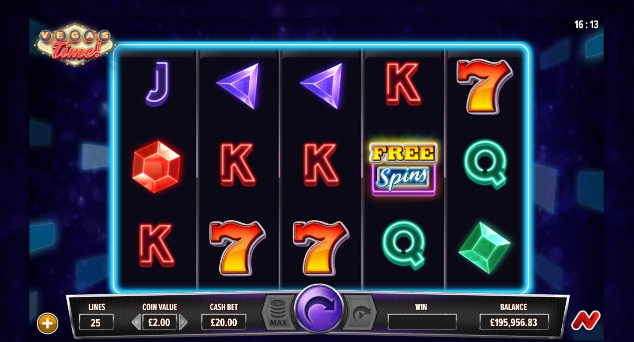 Vegas Time! Slot Gameplay
