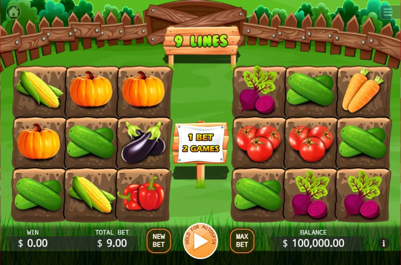 Veggies Plot Slot Gameplay